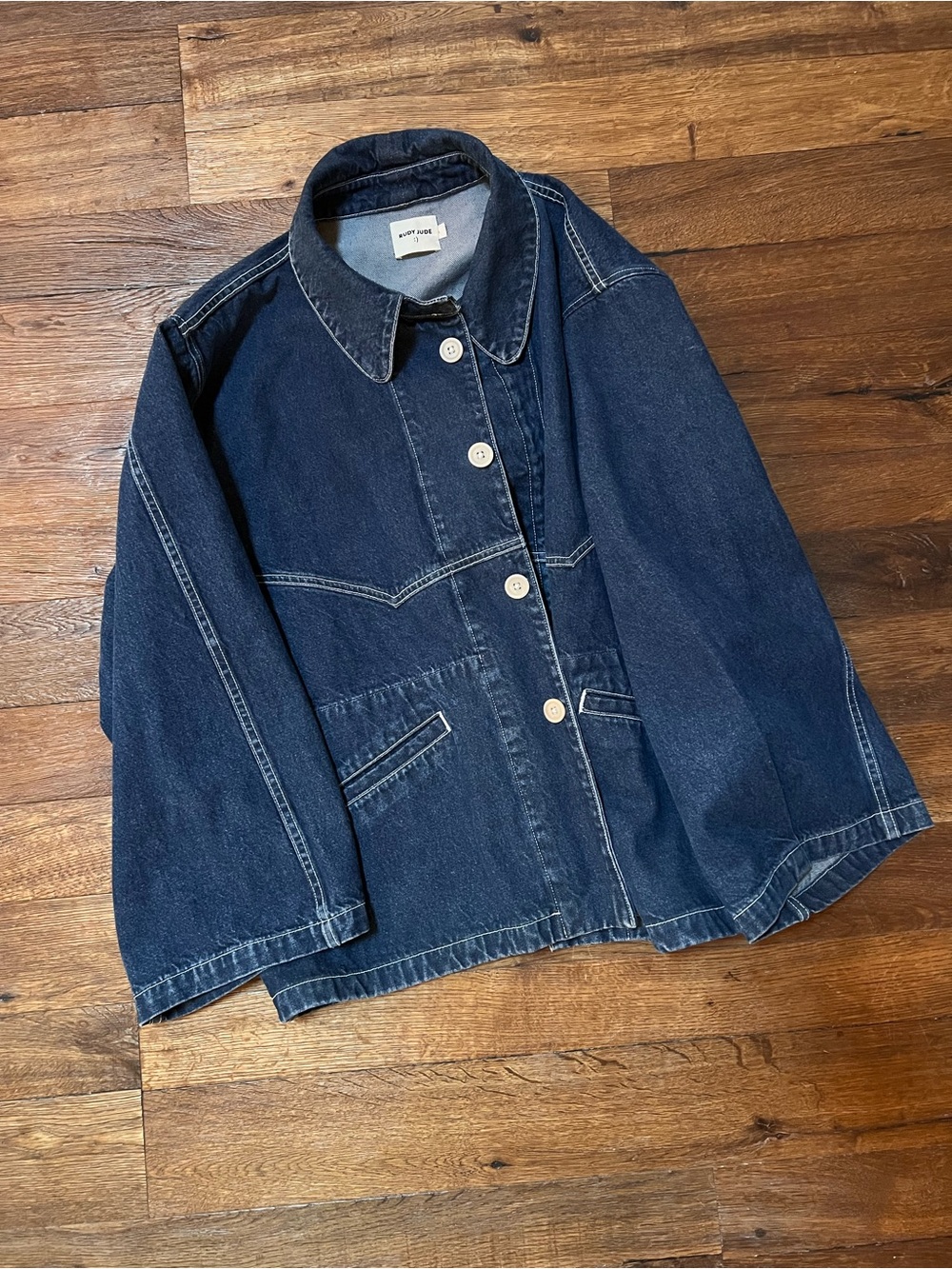 Rudy Jude big Jean jacket size large - Picture 4 of 5